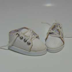 Lace Up White Sneakers