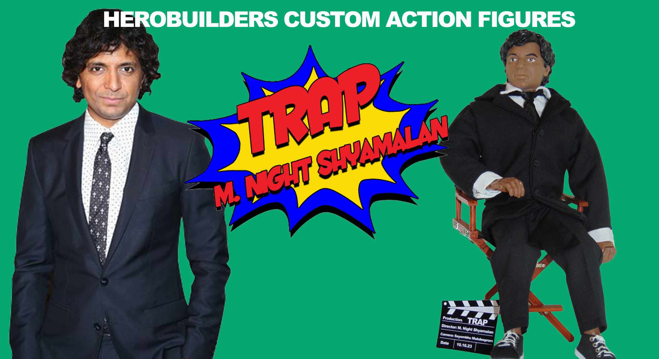 M. Night Shyamalan Custom Action Figure